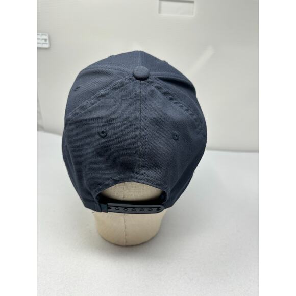 Travis Matthew Snapback 110 One Ten FlexFit Spell Out Hat Cap Blue - Picture 3 of 12